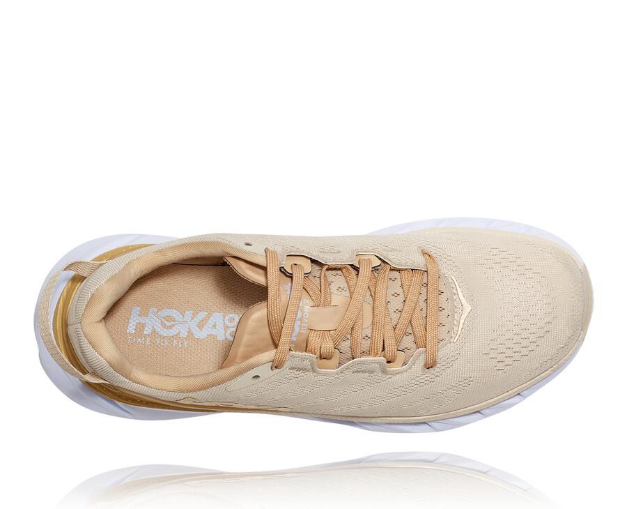 Hoka One One Running Shoes Womens Beige - Elevon 2 - 36942FNJY